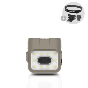 크레모아 캡온 120H 낚시 헤드 렌턴 모자 충전식 LED 캡라이트 백패킹