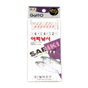 월척조구 Gatto 어피낚시/하이카본 채용/천연어피